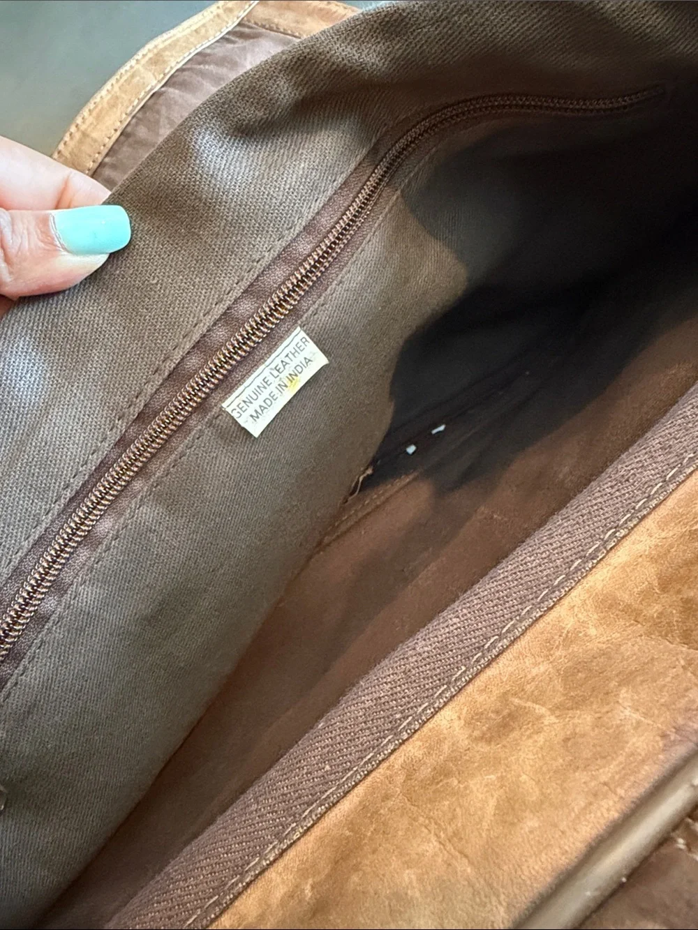 Vintage Unbranded Leather Briefcase